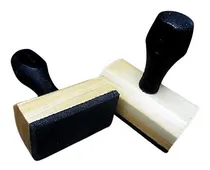 Comprar Sello Madera Mango Plástico 60x20mm - 12pz 
