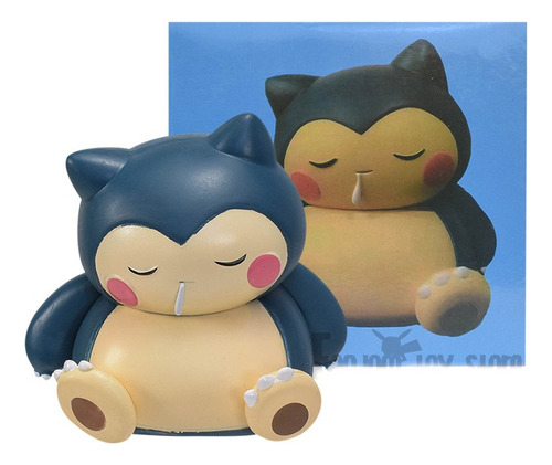 Pokemon Sleep Snorlax Anime Figura De Acción, Muñeca, Modelo