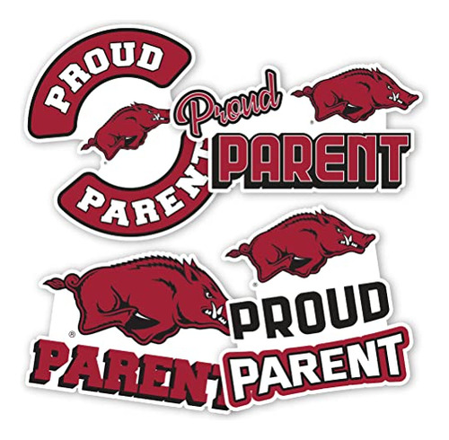 University Of Arkansas Razorbacks U Of Hogs Sticker Vin...