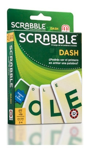 Scrabble Dash Juego De Cartas Ruibal Mattel Tv Lelab 7195