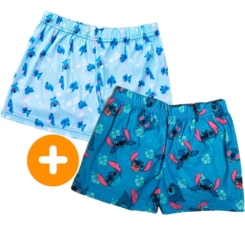 Imagen 1 de 2 de Combo Box 2 Shorts Talle 8 Niños