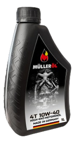 Aceite 10w40 Semisintetico 4 Tiempos Moto Mullerol Alemania