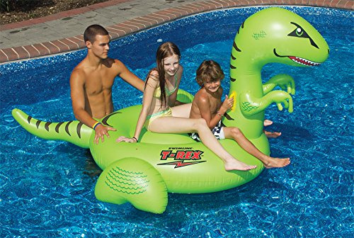 Pool Float Swimline Original 90624 Dinosaurio T-rex Gigante