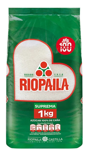 Azúcar Suprema Riopaila X 1 Kg - Kg a $5900