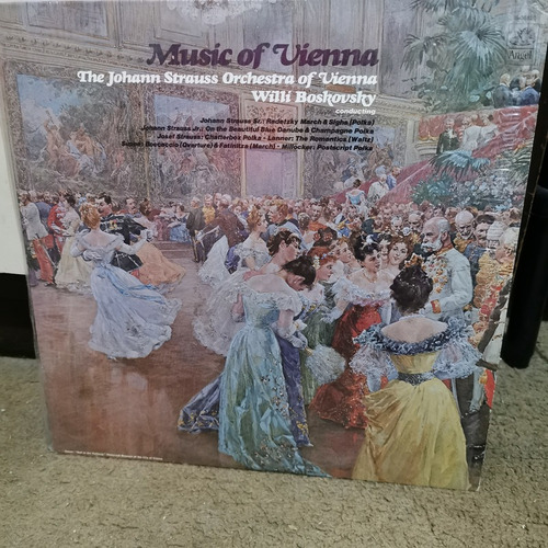 Disco Lp:music Of Vienna- The Johann Strauss