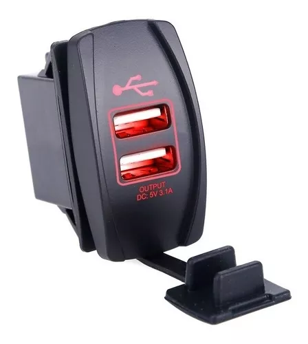 Comprar 12V 3.1A Cargador de coche USB dual Adaptador de 2 puertos