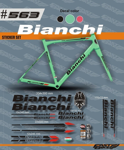 Calco Vinilo Kit Cuadro Bianchi Ii