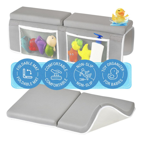 Colsen Baby Bath Bath Kneeler Y El Codo Set De Almohadilla D