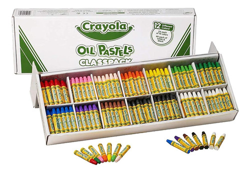 Colores De Pastel Brillantes De 336 Unidades 52 4629 Crayol