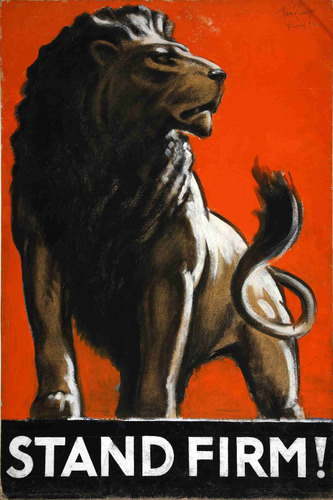 Lienzo Tela Canvas Poster Segunda Guerra Mundial Propaganda3