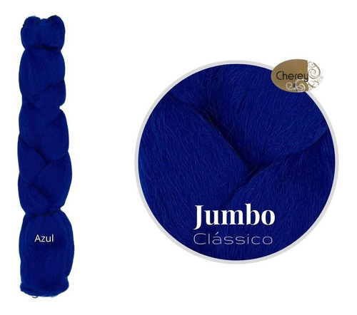 Kit 3 Pacotes De Super Jumbo Clássico - Cherey - 390 Gramas Cor Azul