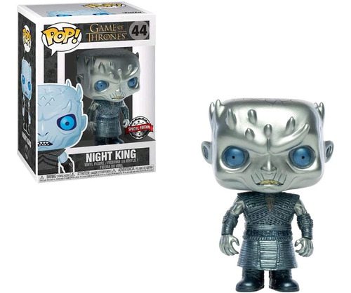 Funko Game Of Thrones Night King Metallic, Exclusivo De Ee.