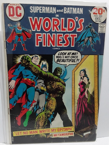 Comic Dc World´s Finest Nro 220 Ingles Usado Muy Buen Estado