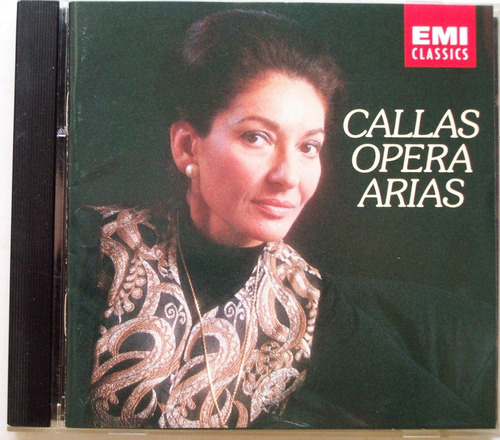 Maria Callas Opera Arias Cilea Rossini Verdi -leer- Cd (am)