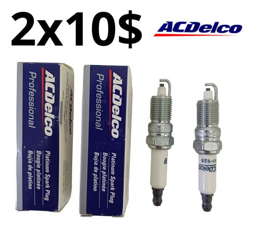 Bujía Acdelco Platinum  Anti Enchumbe Explorer Blazer  Bqto