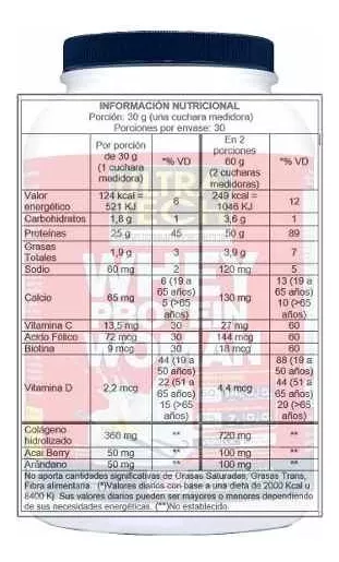 Tercera imagen para búsqueda de suplementos para natacion masa muscular whey protein