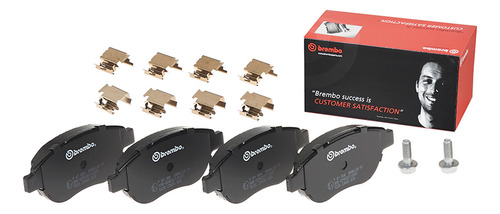 Balatas Delanteras Peugeot 307 Xs 2003-2004-2005-2006 Brembo