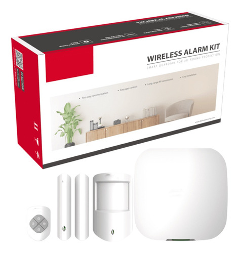 Kit Alarma Inalámbrico Dahua Wifi-ethernet Y Monitoreo App