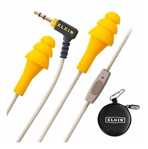 Auriculares Elgin Ruckus+ Con Micrófono, Reducción De Ruido