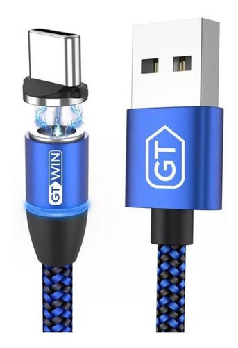 Cable Magnético Carga Rápida Android iPhone Transmi Data 3a