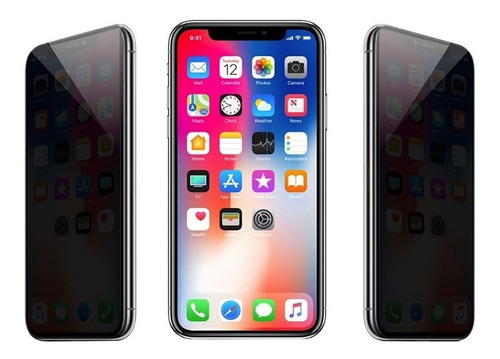 Vidrio Templado Antiespía iPhone X/xs/xr/11/11 Pro/11pro Max
