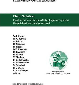 Libro Plant Nutrition - Walter Horst