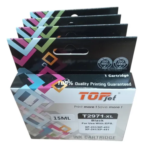 Pack Cartucho Compat Epson Xp231 - Xp235/xp431/xp241 /xp441