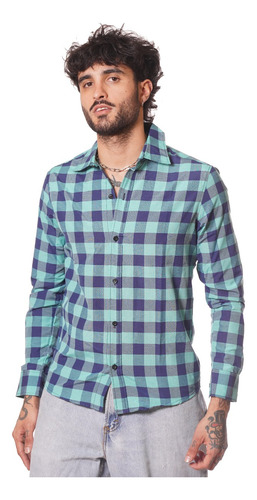 Camisa Escosesa Cuadros Hombre Pack X 2 A Eleccion Colores