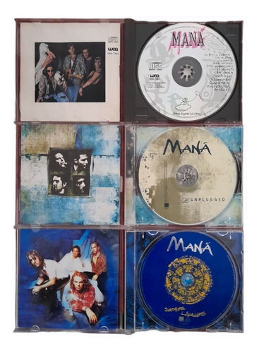 Lote De 3 Cds Maná (Usado)