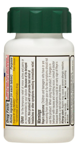 Equate Aspirina Dosis Baja 81 Mg Con 300 Tabletas