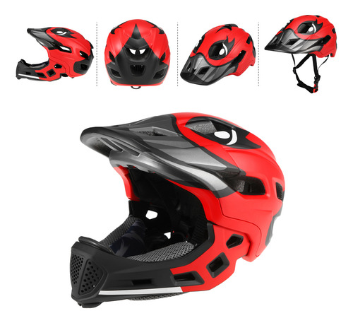 Equipo De Ciclismo Desmontable Para Niños, Patinaje Facial