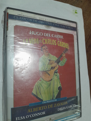 Dvd - La Vida De Carlos Gardel  ,- E. O Connors ,/ D.garces