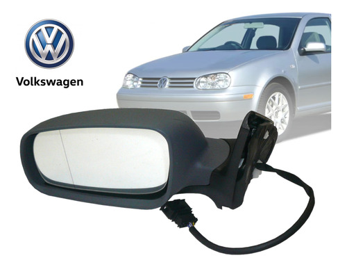 Retrovisor Electrico Izquierdo Para Vw Golf (2002 Al 2009)