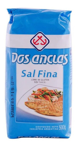 Sal Fina Dos Anclas Paquete X 500 Grs