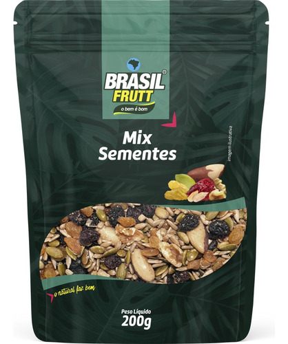 Mix De Sementes E Castanhas 200g - Brasil Frutt
