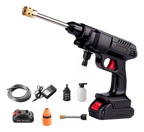 Hidrolavadora Eléctricas Cm-top Inalámbrica Pistola Lavado Coche Portatil