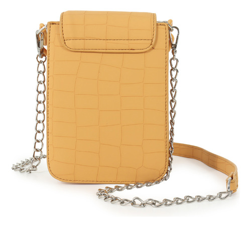 Bolsa Crossbody Cloe Evol V Chica Color Naranja