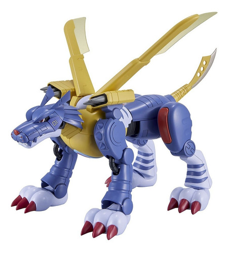 Digimon Figura Plamo Metal Garurumon Armable De Bandai