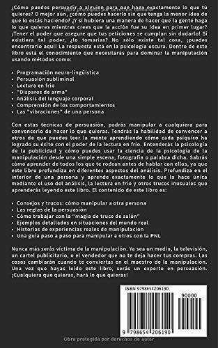 Manipulacion Psicologia Oscura -o Analizar A La, De Anderson, R.j.. Editorial Independently Published En Español