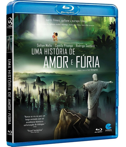 Uma História De Amor E Fúria - Blu-ray - Selton Mello