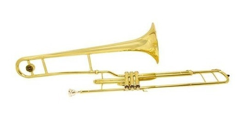 Trombon A Piston Bb + Estuche Y Acces Lincoln Winds Lwtp1504