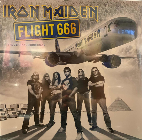 Vinilo Iron Maiden Flight 666 Nuevo Sellado Incluye Envío