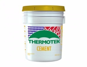 Cubeta 19 Lts Cemento Plástico Thermotek Resanador