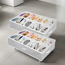 Comprar Organizador De Zapatos Bajo Cama Extra Grande Para Hombre Y