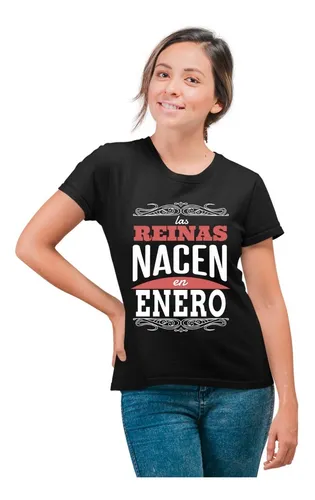 Playeras cumpleaños enero sale
