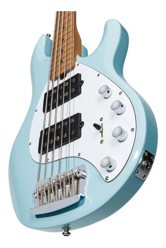 Bajo Sterling Ray35hh-dbl-m2 Stingray5 Hh Daphne Blue
