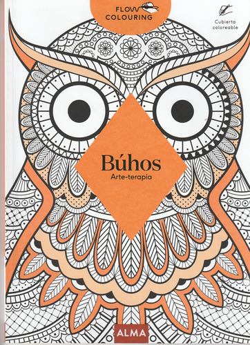 Buhos Arte-terapia Cubierta Coloreable / Ed Alma