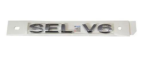 Emblema Logotipo Sel V6 Tampa Traseira Fusion 09-12 Original