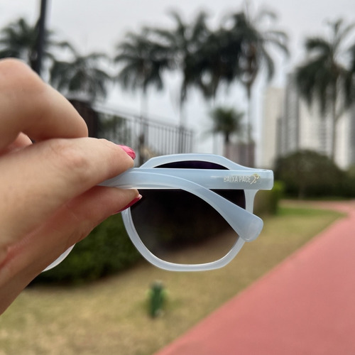 Óculos Baixa Pace Chicago 2.0 Azul Com Lente Degradê