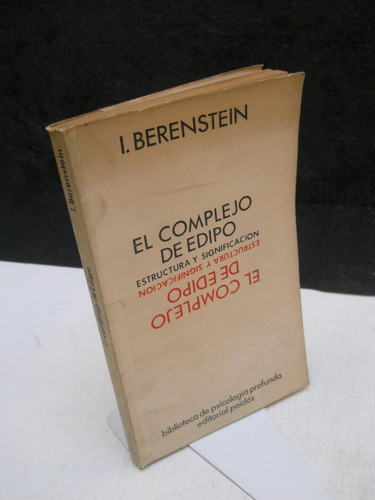 Berenstein - El Complejo De Edipo Estructura Y Significación